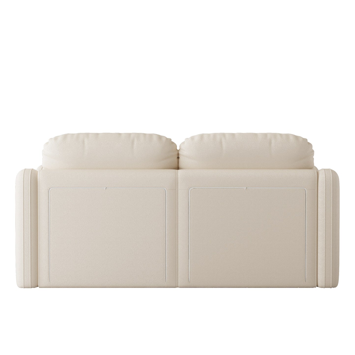 62.2”Modern Living Room Beige Sofa