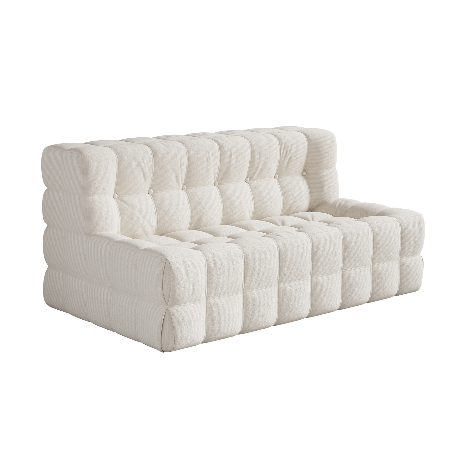 Bean Bag Tufted Corduroy Upholstered Lazy Sofa Chair