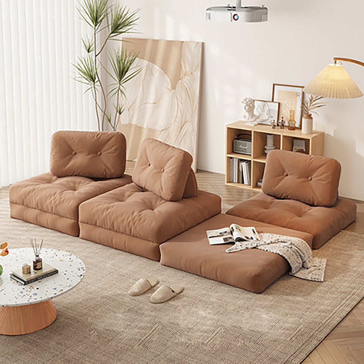 Individual Convertable Floor Couch Living Room Modular Sofa