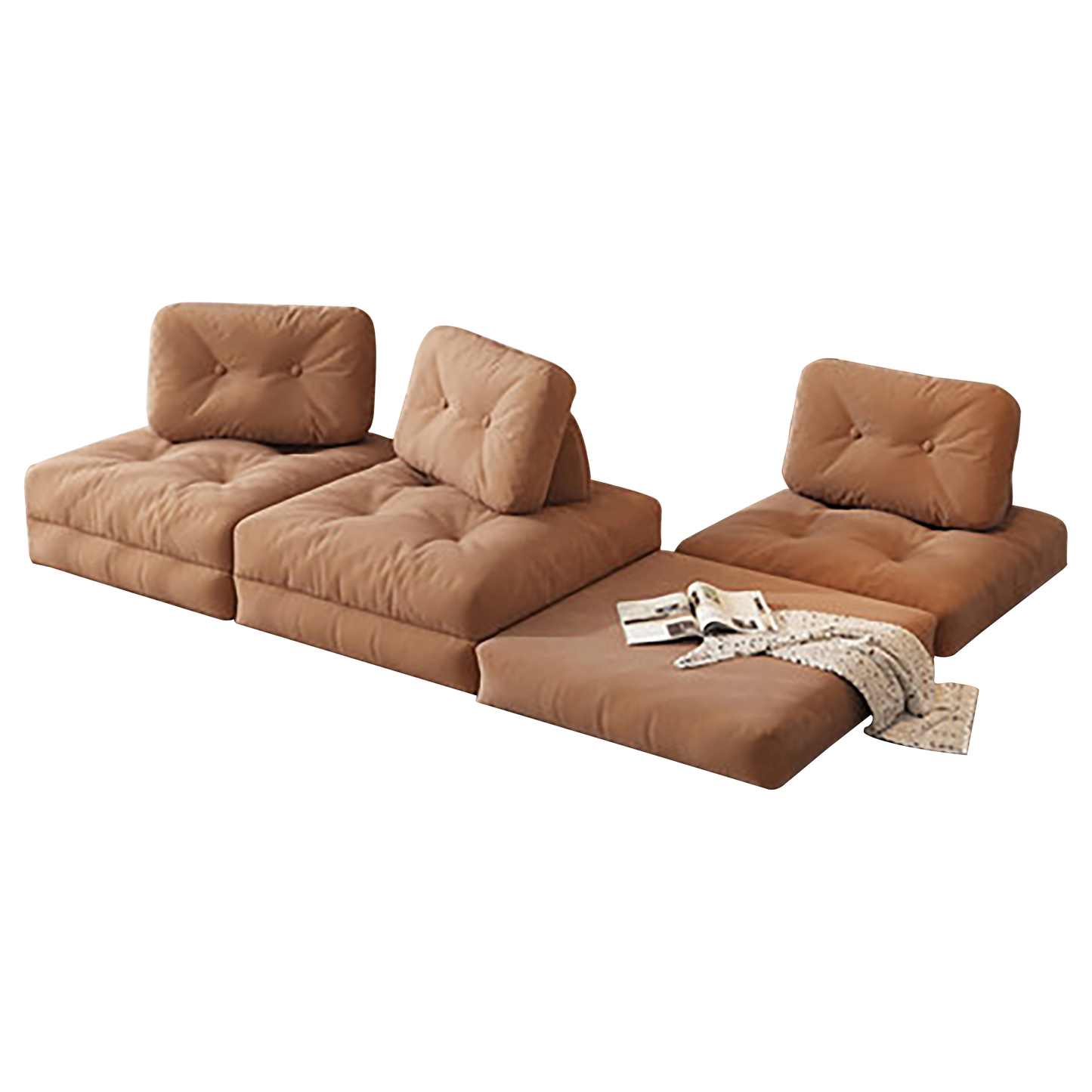 Individual Convertable Floor Couch Living Room Modular Sofa
