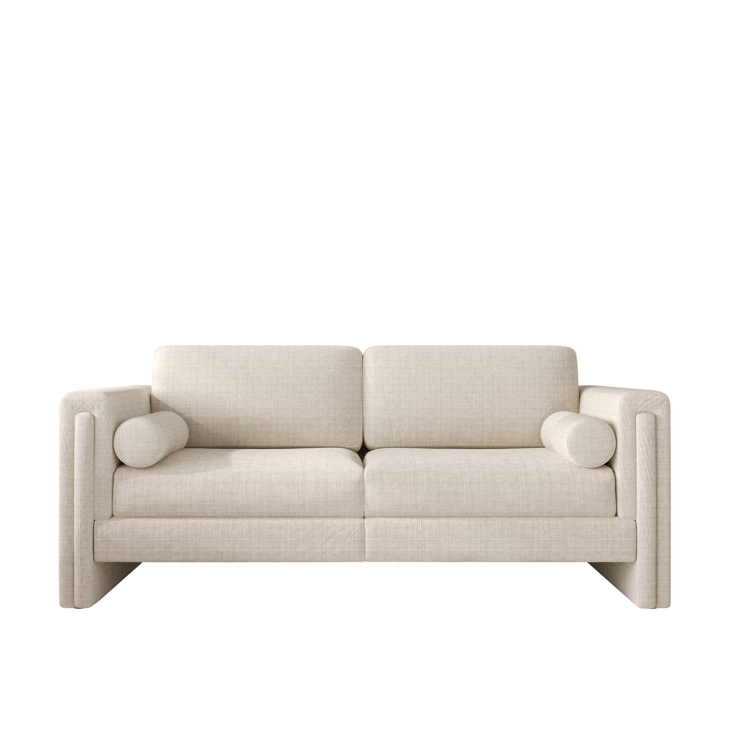 Fabric Loveseat Upholstered Two-Seater Sofa
