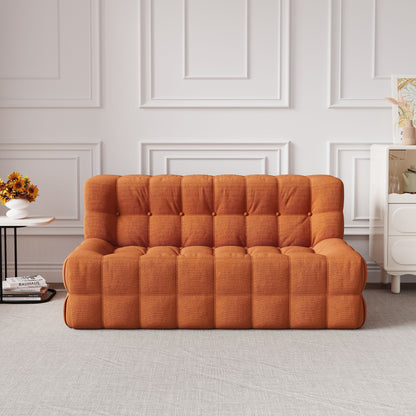 Bean Bag Tufted Corduroy Upholstered Lazy Sofa Chair