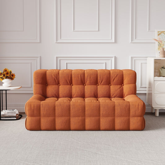 Bean Bag Tufted Corduroy Upholstered Lazy Sofa Chair