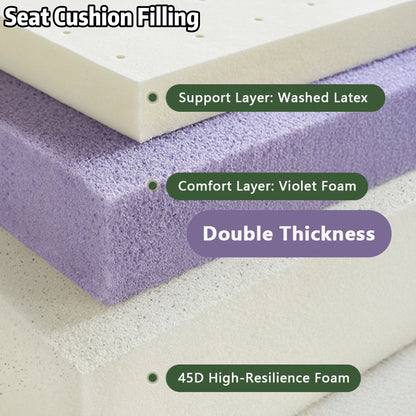 Green Chenille Big Comfy Couch – Adjustable Headrest, Water-Resistant