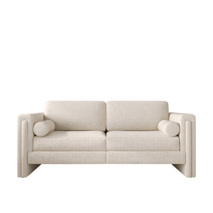 Fabric Loveseat Upholstered Two-Seater Sofa