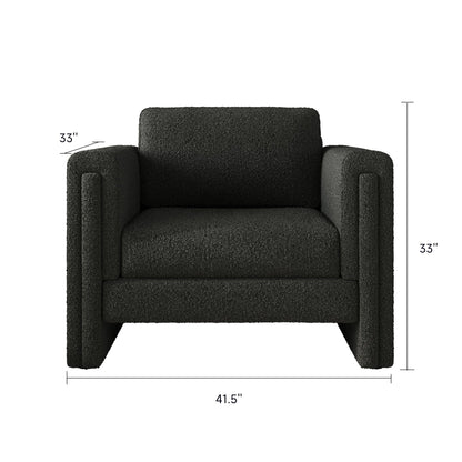 Fabric Loveseat Upholstered Two-Seater Sofa