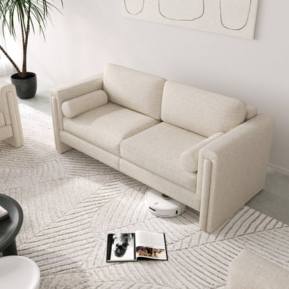 Fabric Loveseat Upholstered Two-Seater Sofa