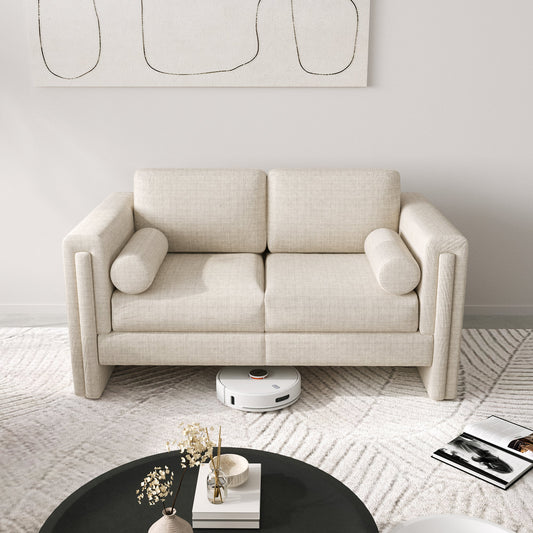 Fabric Loveseat Upholstered Two-Seater Sofa