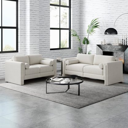 Fabric Loveseat Upholstered Two-Seater Sofa