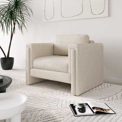 Fabric Loveseat Upholstered Two-Seater Sofa